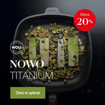Kolekce Woll Titanium Nowo výhodněji! Dopřejte si prémiové pánve a nádobí, se kterými bude vaření i pečení radostí.